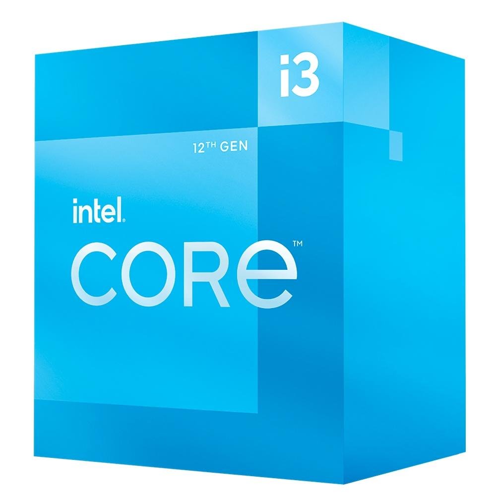 Processador Intel Core i3-12100, Cache 12MB, 3.3GHz (4.3GHz Max Turbo), LGA 1700, Vídeo Integrado, com Cooler - BX8071512100