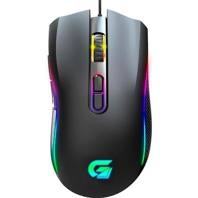 Mouse Gamer Redragon Cerberus, RGB, 7200DPI, Ambidestro, 5 Botões