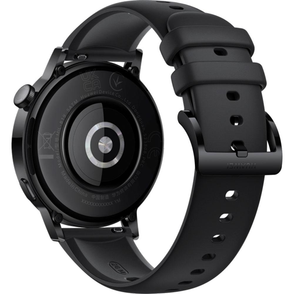 Smartwatch Huawei Watch GT3, 42mm, Bluetooth, Tela HD Amoled, GPS, Resistente à Água, Preto - MIL-B19 Smartwatch Huawei Watch GT3, 42mm, Bluetooth, Tela HD Amoled, GPS, Resistente à Água, Preto - MIL-B19