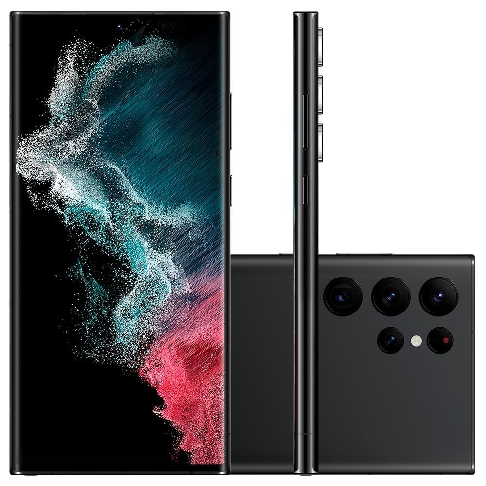Samsung Galaxy S22 Ultra 256GB Preto | KaBuM!