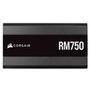 Fonte Corsair RM750, 750W, 80 Plus Gold, Modular, Sem Cabo, Preto - CP-9020234-NA