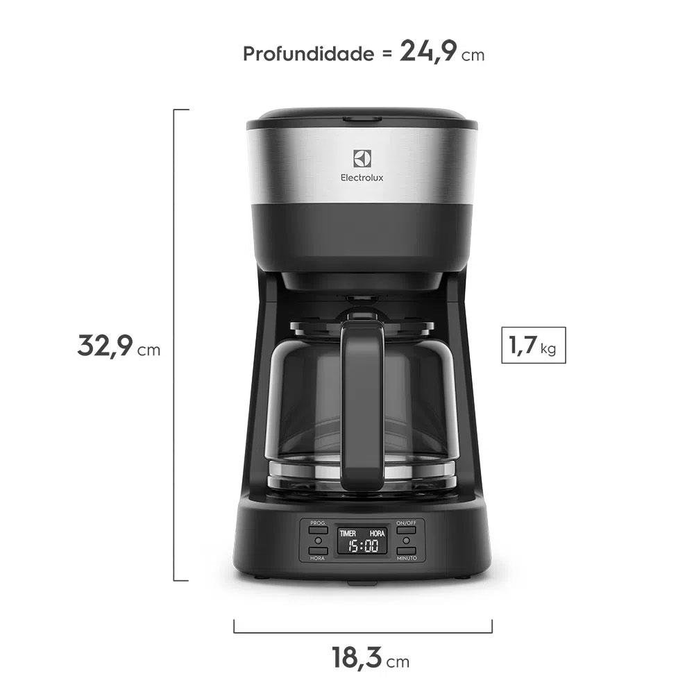 Cafeteira Elétrica Electrolux Programável com Timer Experience (ECM25) 220V - ECM25
