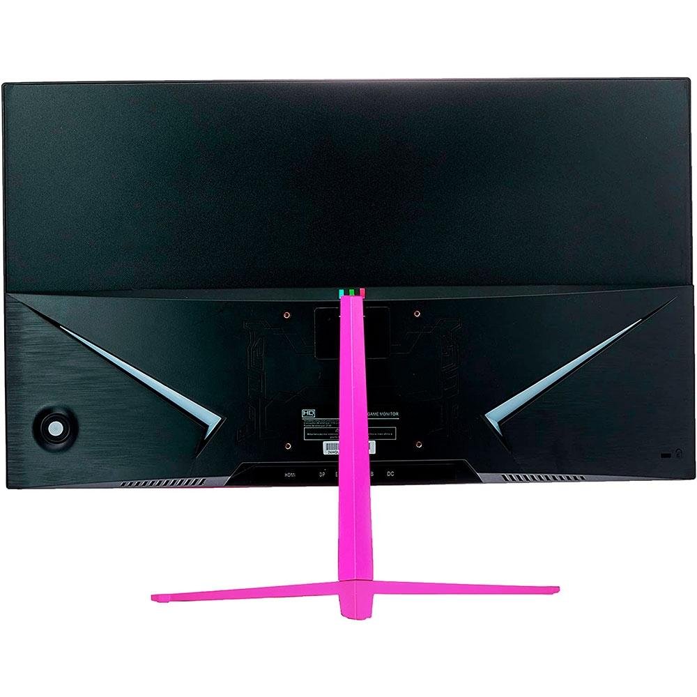 Monitor Gamer Rosa Monitor Gamer Curvo HQ 24 LED, RGB, 165 Hz| KaBuM!