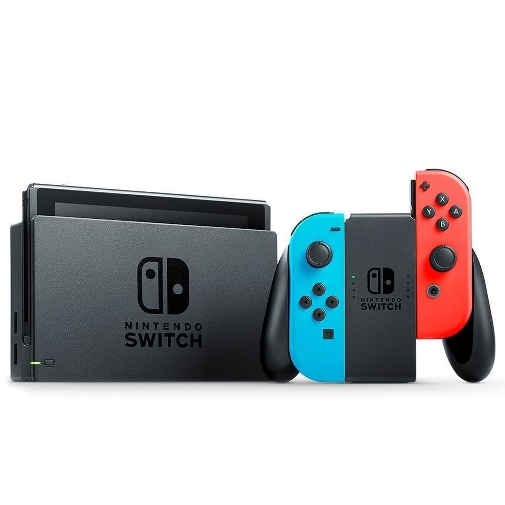 ニンテンドースイッチ　NintendoSwitch Nintendo Switch 32GB + Cartão de Memória | KaBuM!