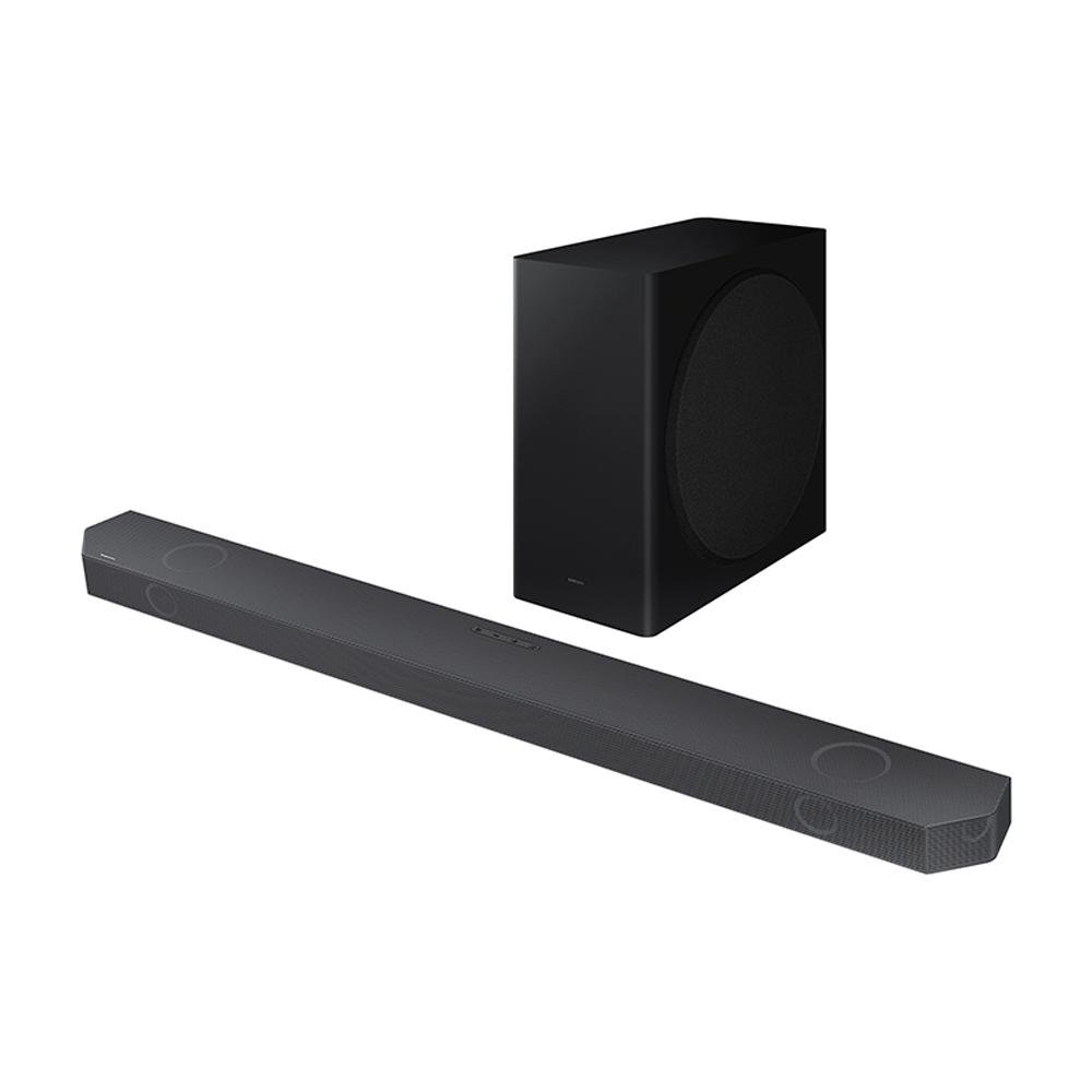 Soundbar Samsung HW-Q800B, 5.1.2 Canais, Bluetooth, Subwoofer Sem Fio, Dolby Atmos e Acoustic Beam - HW-Q800B/ZD Soundbar Samsung HW-Q800B, 5.1.2 Canais, Bluetooth, Subwoofer Sem Fio, Dolby Atmos e Acoustic Beam - HW-Q800B/ZD