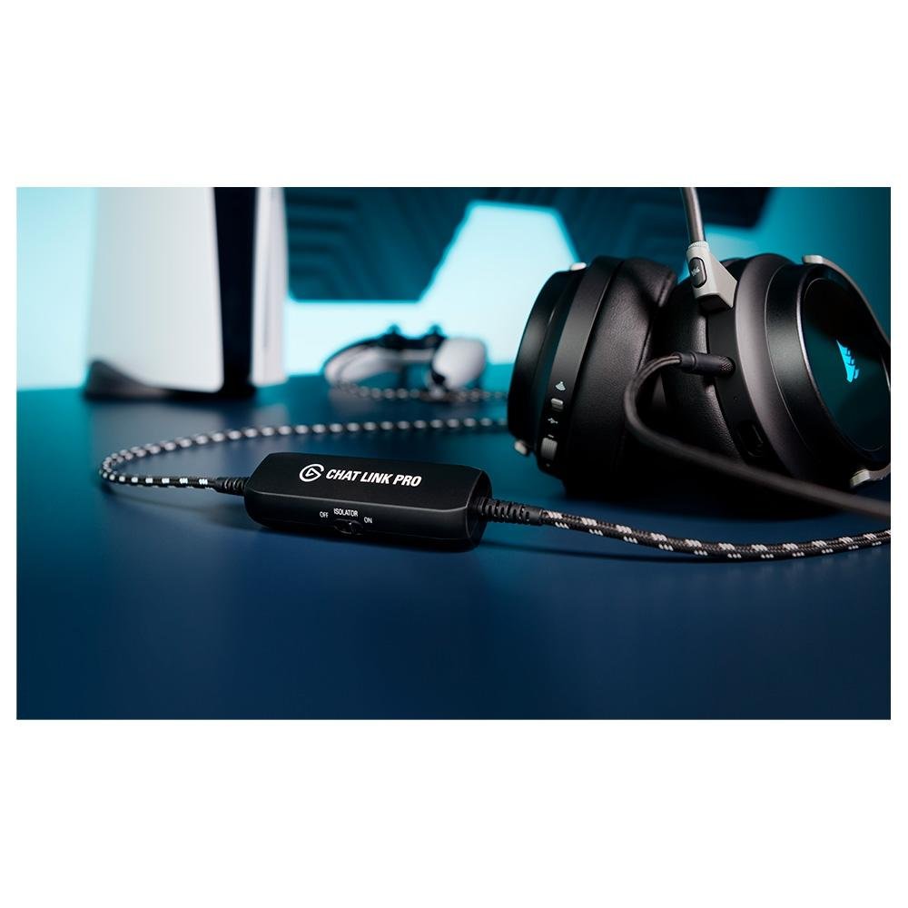 Adaptador de Audio Elgato Chat Link Pro | KaBuM!