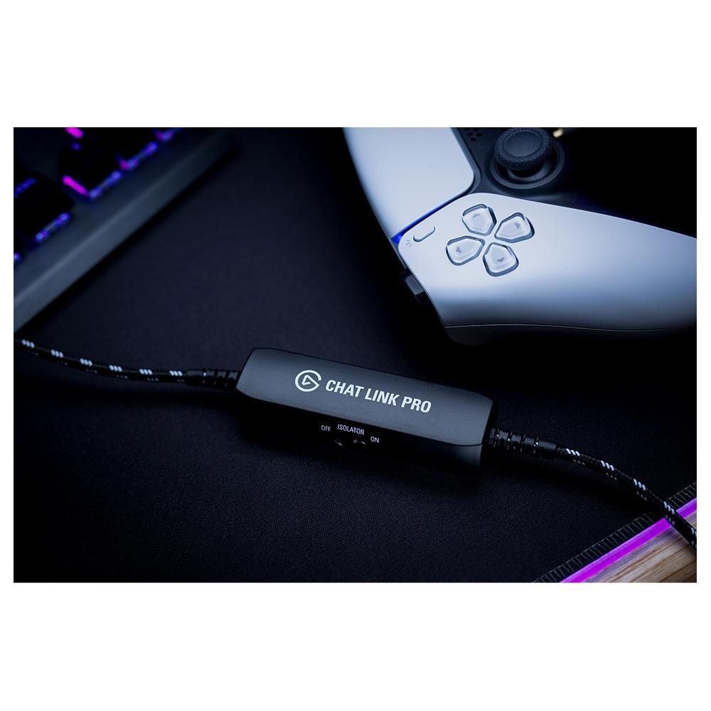Adaptador de Audio Elgato Chat Link Pro | KaBuM!