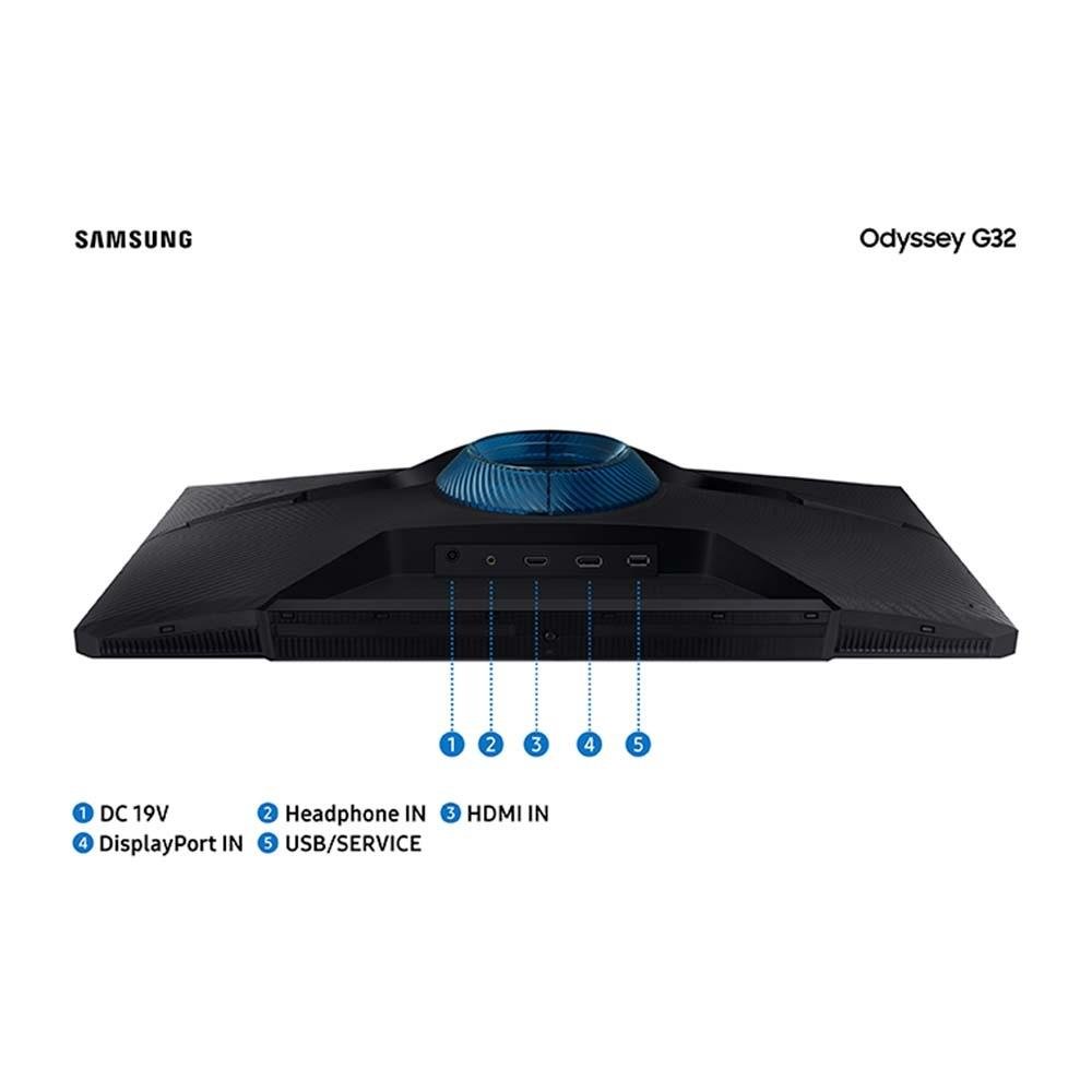 Monitor Gamer Samsung Odyssey G3 24"Full HD LED, 165Hz, 1ms, HDMI e DP, FreeSync Premium, Ajuste de Altura, Preto - LS24AG320NLXZD Monitor Gamer Samsung Odyssey G3 24"Full HD LED, 165Hz, 1ms, HDMI e DP, FreeSync Premium, Ajuste de Altura, Preto - LS24AG320NLXZD