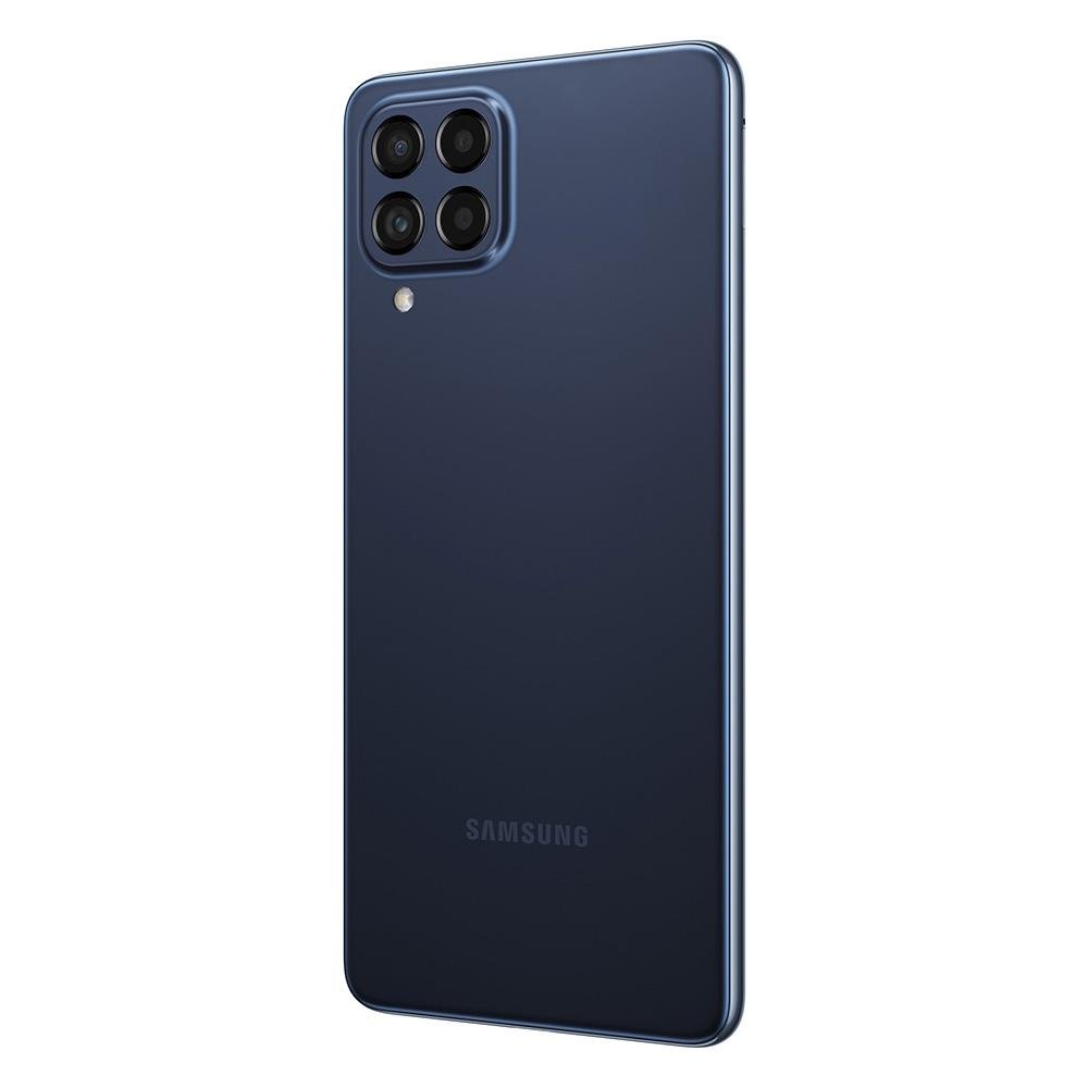 Smartphone Samsung Galaxy M53 5G, 128GB, 8GB RAM, Octa Core, Câmera Quadrupla 108MP, Tela Infinita de 6.7, Azul - SM-M536BZBSZTO Smartphone Samsung Galaxy M53 5G, 128GB, 8GB RAM, Octa Core, Câmera Quadrupla 108MP, Tela Infinita de 6.7, Azul - SM-M536BZBSZTO