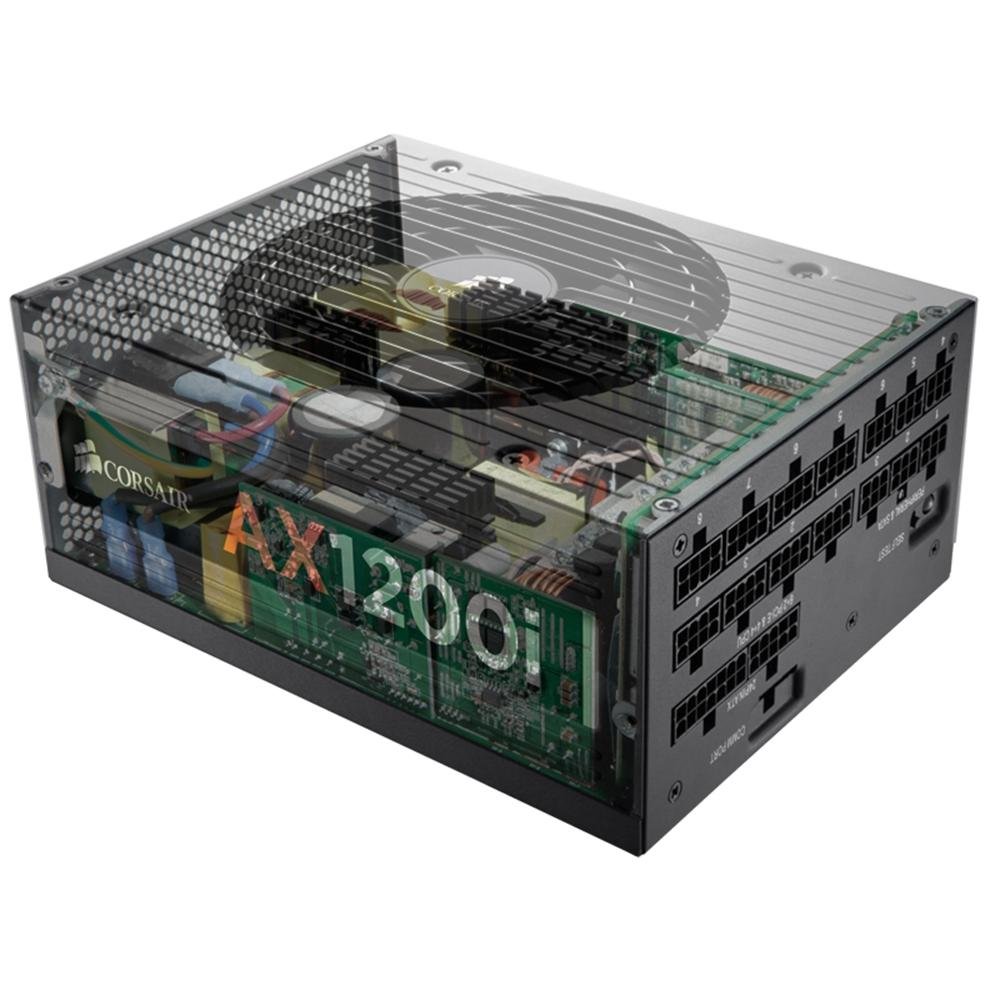 Fonte Corsair 1200W 80 Plus Platinum Modular AX1200i - CP-9020008 Fonte Corsair 1200W 80 Plus Platinum Modular AX1200i - CP-9020008