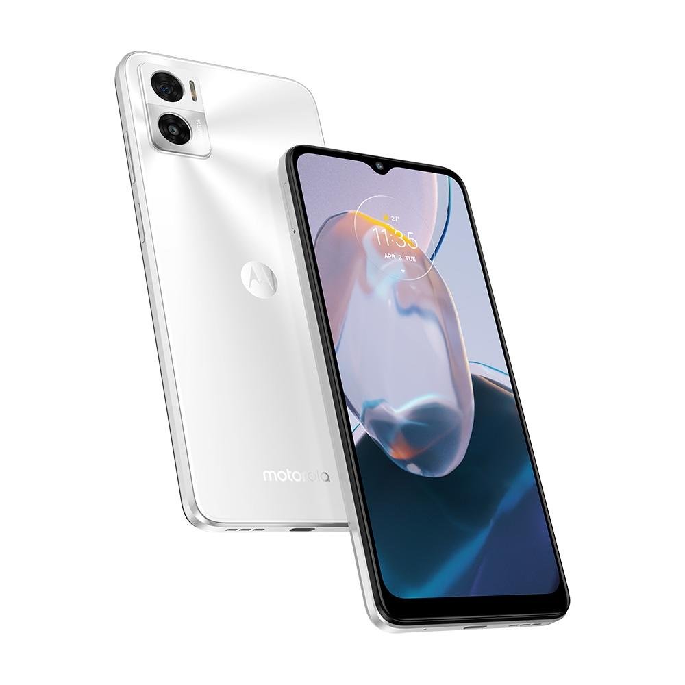 Smartphone Motorola Moto E22, 32GB, 2GB RAM, Octa Core, Câmera 16MP, Tela de 6.5, Branco - PAVV0002BR Smartphone Motorola Moto E22, 32GB, 2GB RAM, Octa Core, Câmera 16MP, Tela de 6.5, Branco - PAVV0002BR