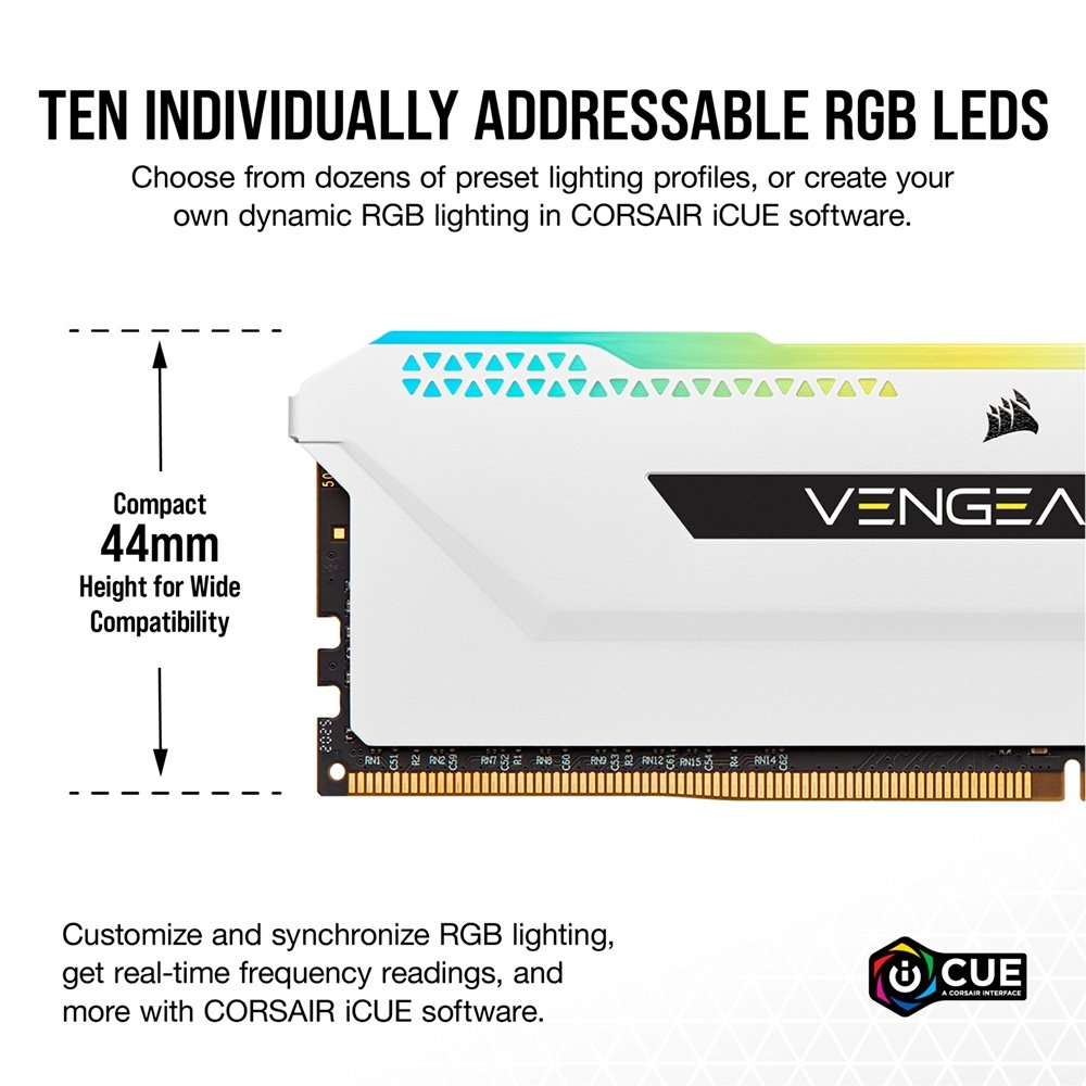 Memória Corsair Vengeance RGB PRO SL | KaBuM!