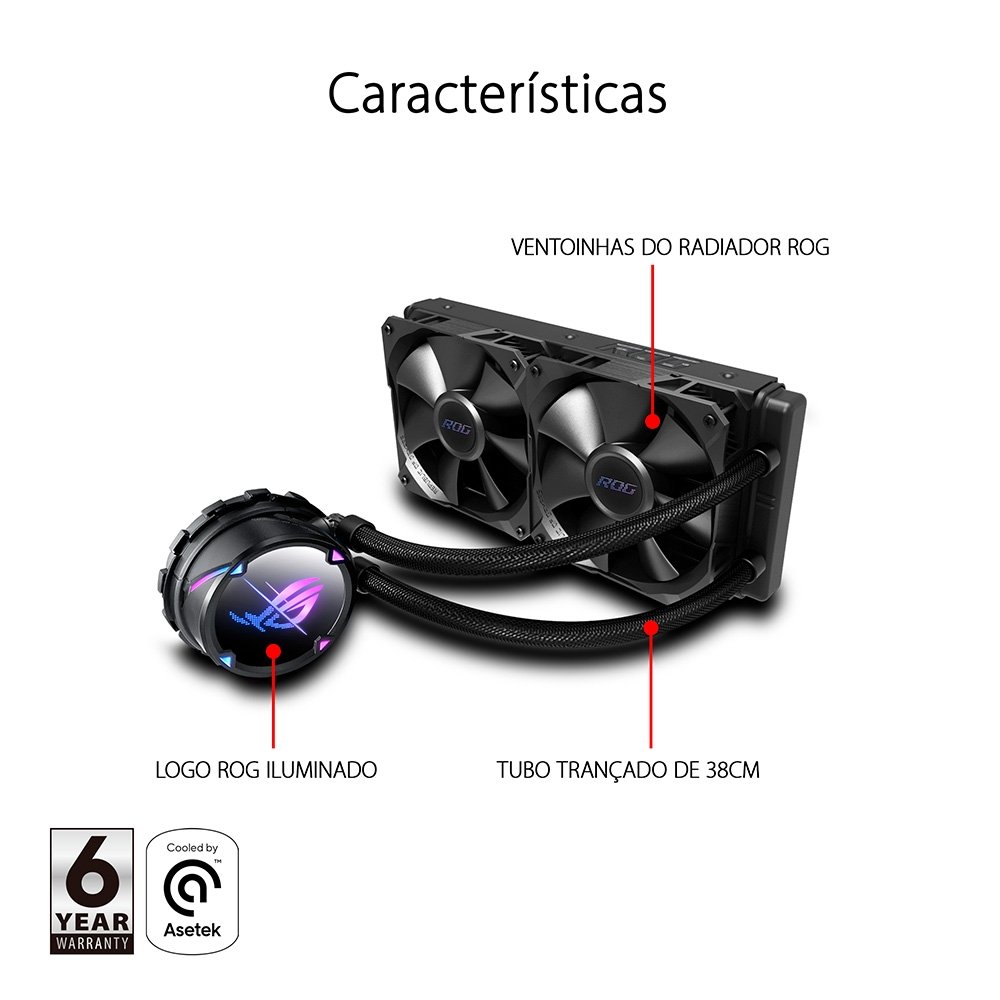 （動作未確認）ASUS ROG Strix LC II 240 ARGB ROG STRIX LC II 240 ARGB WHITE EDITION | ROG Strix LC | Gaming CPU