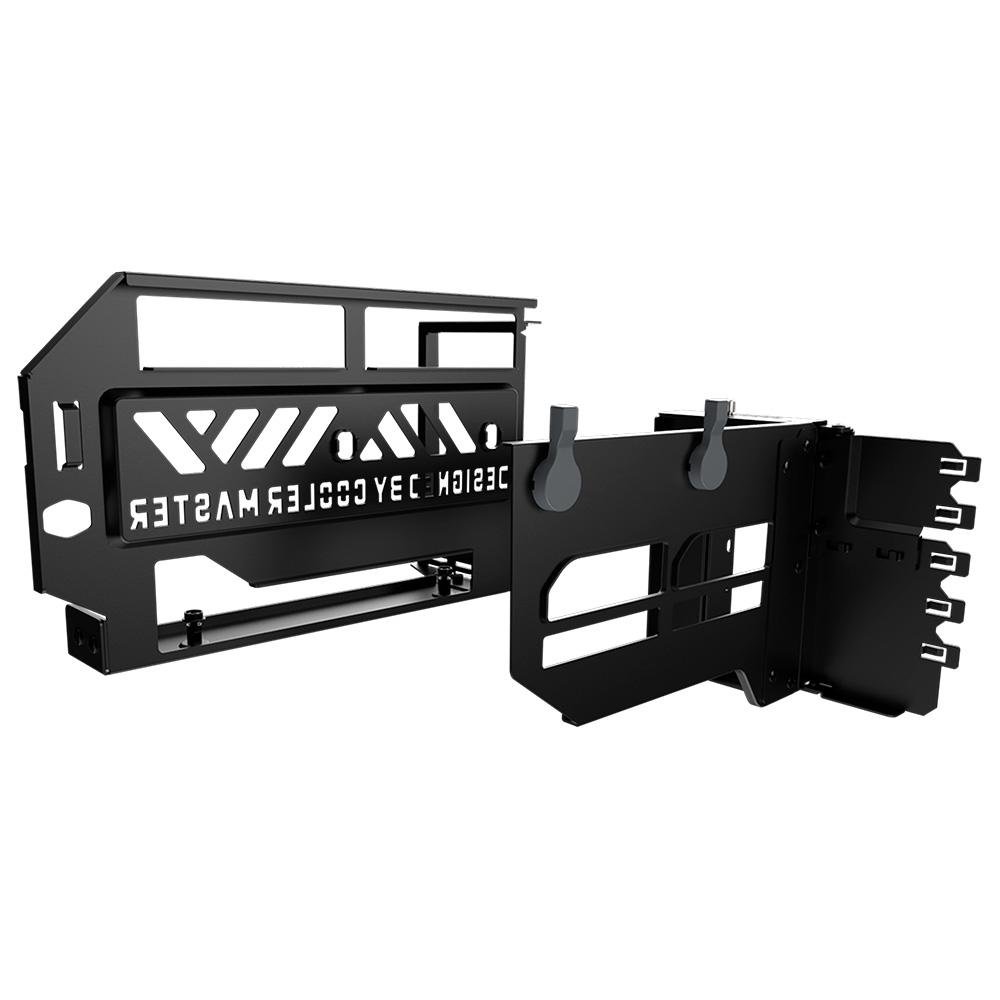 Kit Adaptador Cooler Master de Placa de Vídeo Vertical Universal V3, Pcie 4.0, com Cabo Riser 4.0 Incluso, Preto e Cinza - MCA-U000R-KFVK03 Kit Adaptador Cooler Master de Placa de Vídeo Vertical Universal V3, Pcie 4.0, com Cabo Riser 4.0 Incluso, Preto e Cinza - MCA-U000R-KFVK03