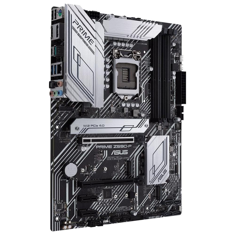 Placa-Mãe Asus TUF Gaming Z590-Plus DDR4 | KaBuM!