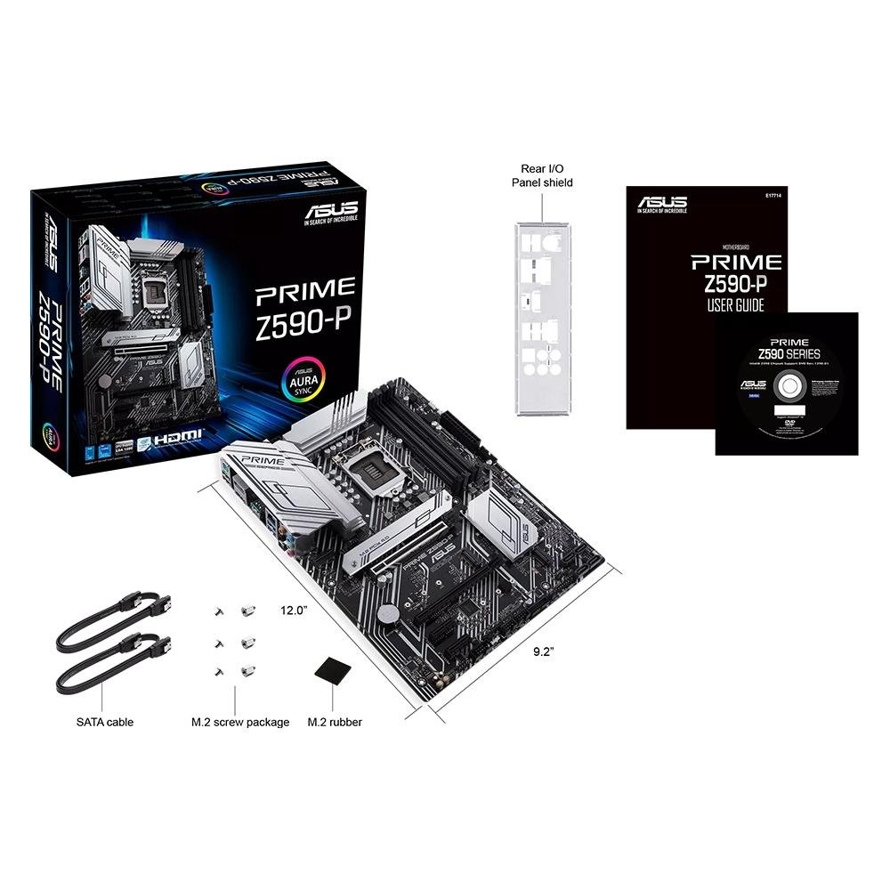 Placa-Mãe Asus TUF Gaming Z590-Plus DDR4 | KaBuM!