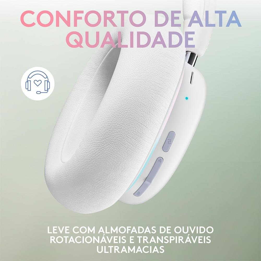 Headset Sem Fio Logitech G735 no Mega Maio | KaBuM