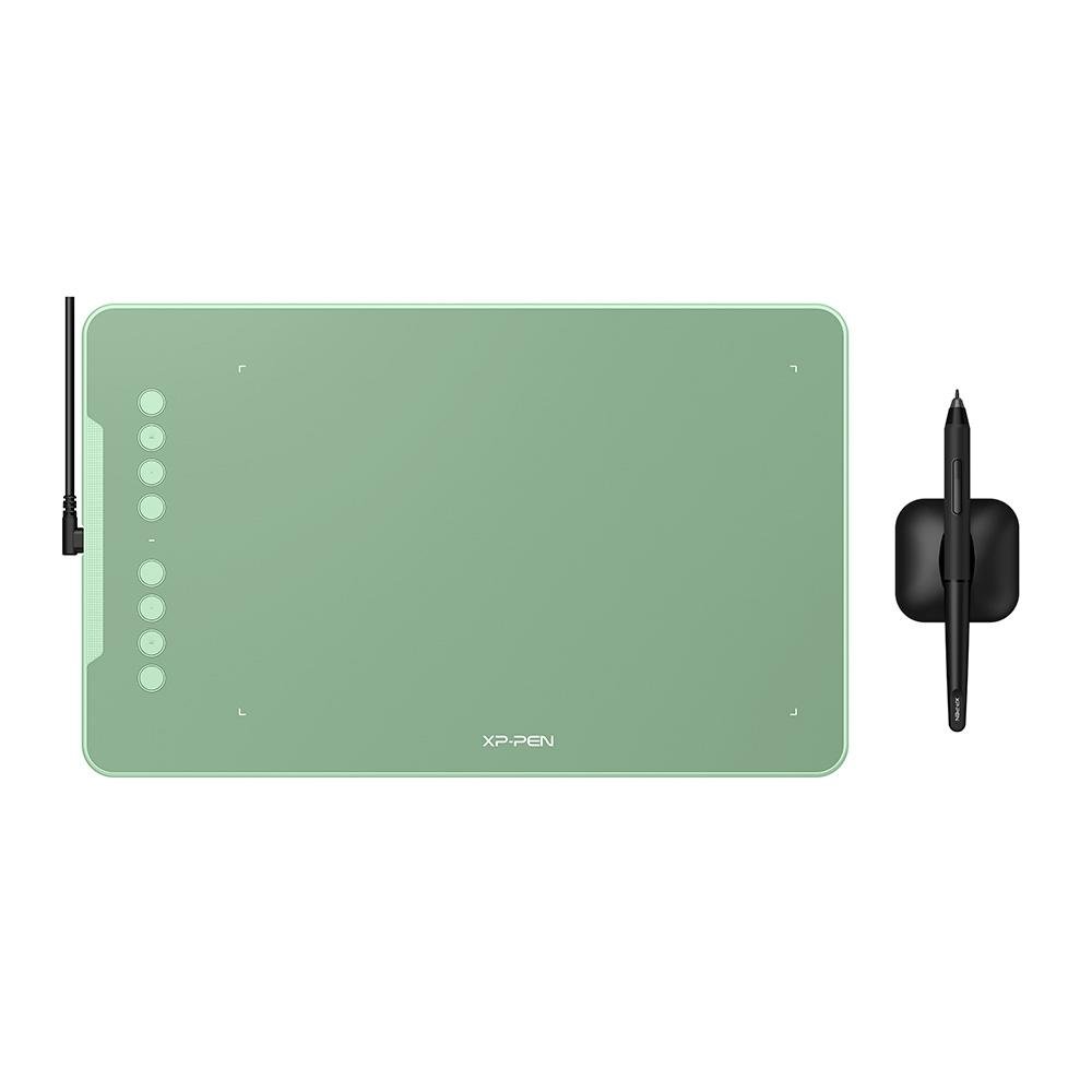 XP-PEN Deco LW Pen Tablet （グリーン） Mesa Digitalizadora XP-Pen Deco 01 V2 | KaBuM!