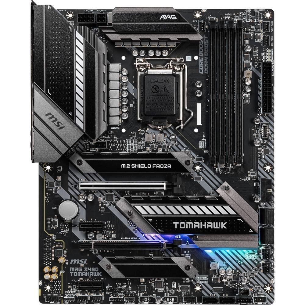 Processador Intel Core i7-10700KF, LGA 1200 + Placa-mãe MSI MAG