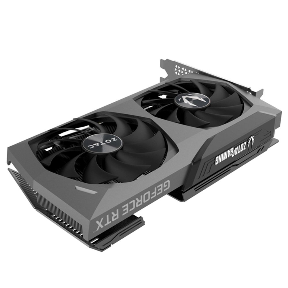 Placa de Vídeo RTX 3060 Ti Twin Edge Zotac Gaming GeForce, 8 GB GDDR6X, LED, DLSS, Ray Tracing - ZT-A30620E-10P Placa de Vídeo RTX 3060 Ti Twin Edge Zotac Gaming GeForce, 8 GB GDDR6X, LED, DLSS, Ray Tracing - ZT-A30620E-10P
