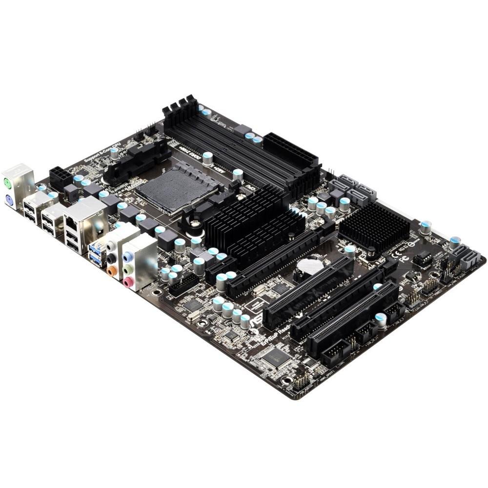 Placa-Mãe ASRock p/ AMD AM3+ ATX 970 Pro3 R2.0 Suporta overclock, 4 x USB 3.0