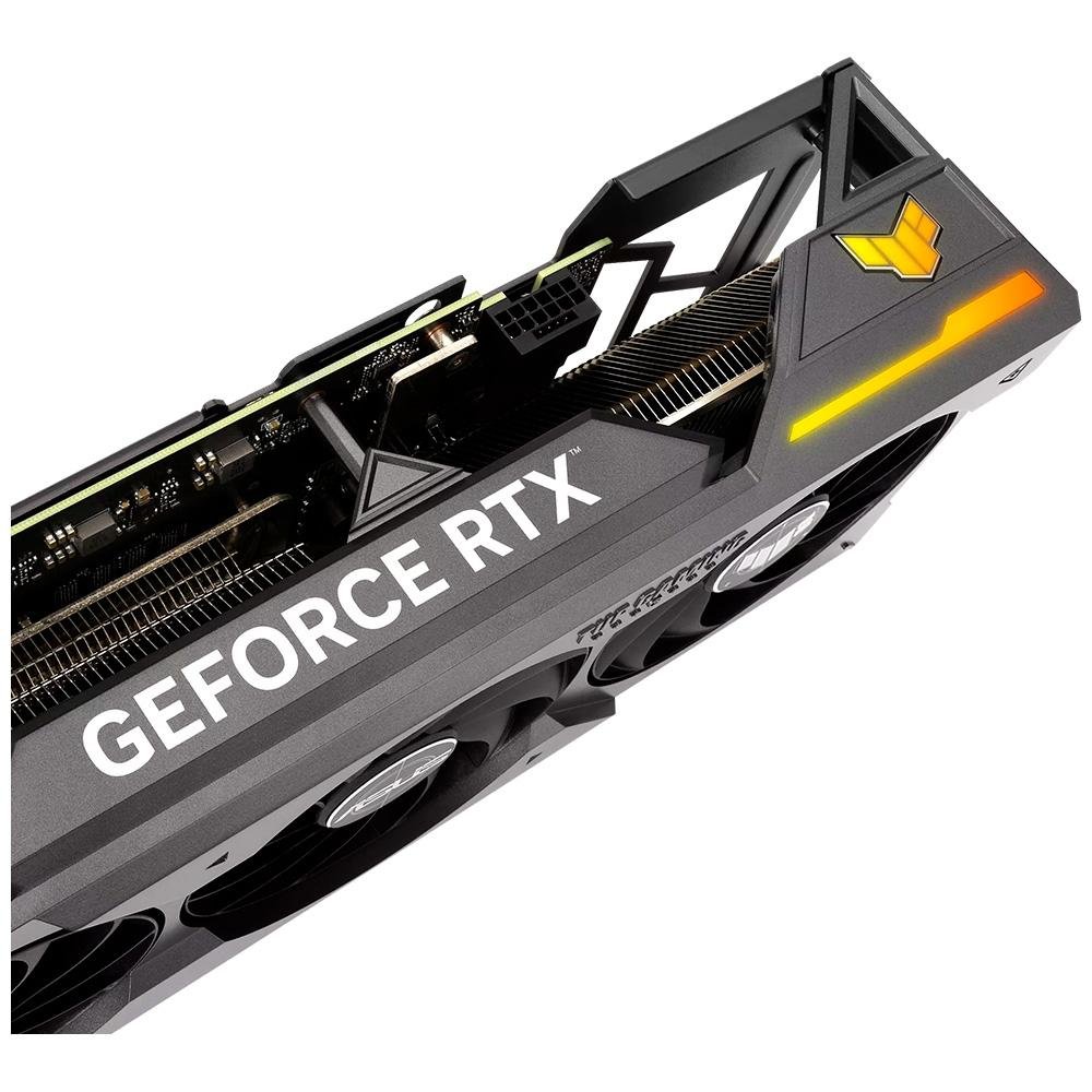 Placa de Vídeo RTX 4070 Ti Asus TUF Gaming NVIDIA GeForce, 12 GB GDDR6X, ARGB, DLSS, Ray Tracing - TUF-RTX4070TI-12G-GAMING Placa de Vídeo RTX 4070 Ti Asus TUF Gaming NVIDIA GeForce, 12 GB GDDR6X, ARGB, DLSS, Ray Tracing - TUF-RTX4070TI-12G-GAMING