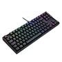 Teclado Sem Fio Mecânico Gamer Redragon Kumara Pro, RGB, Switch Brown, ABNT2, Anti-Ghosting, Wireless, Bluetooth, Preto - K552RGB-BRS-B