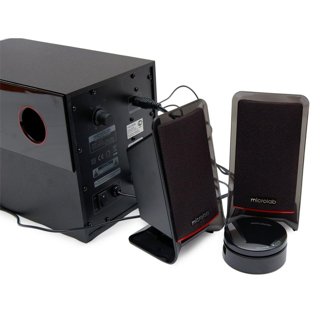 Microlab Caixa de Som Speaker 2.1CH, 40W RMS - M-200