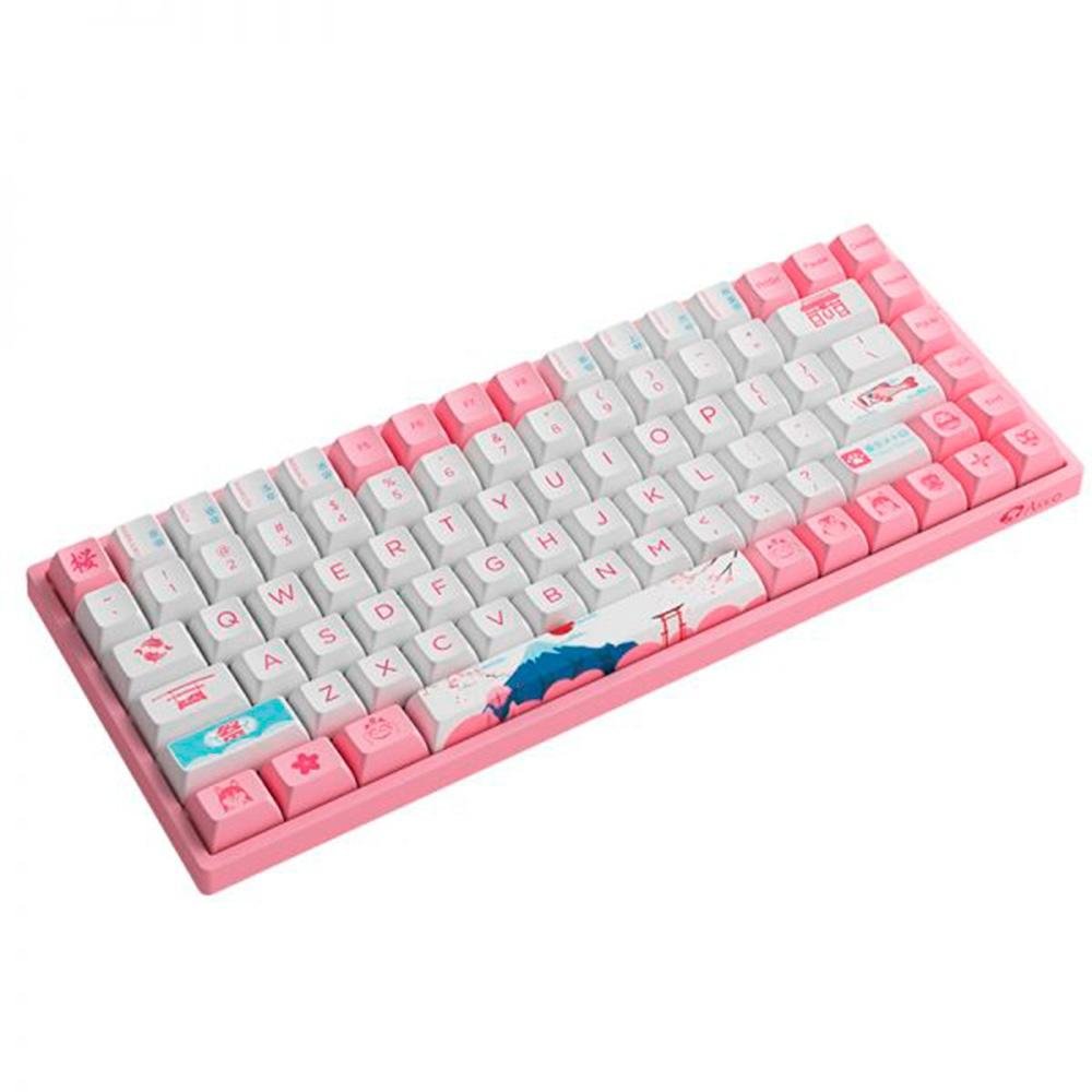 Teclado Sem fio Mecânico Gamer Akko 3084B Plus World Tour Tokyo