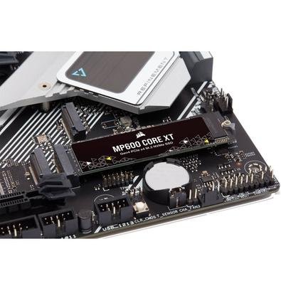 SSD 2TB Corsair MP600 CORE XT, PCIe Gen 4.0 x4 NVMe M.2, Leitura: 5000MB/s  e Gravação: 4400MB/s, Preto - CSSD-F2000GBMP600CXT