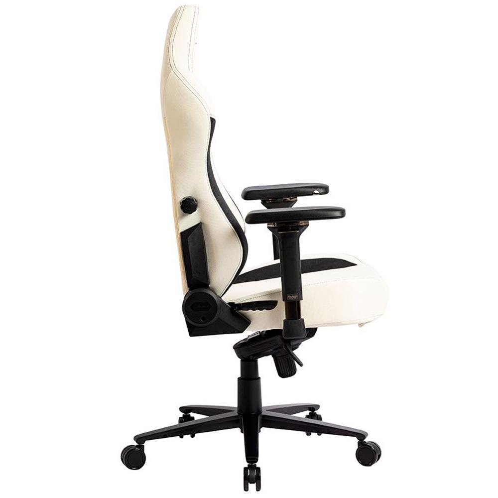 Cadeira Gamer Elements Lunari, Até 120kg, Com Almofada, Descanso de Braço 4D, Cilindro de Gás Classe 4, Knit Special, Creme - 70045 Cadeira Gamer Elements Lunari, Até 120kg, Com Almofada, Descanso de Braço 4D, Cilindro de Gás Classe 4, Knit Special, Creme - 70045
