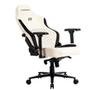 Cadeira Gamer Elements Lunari, Até 120kg, Com Almofada, Descanso de Braço 4D, Cilindro de Gás Classe 4, Knit Special, Creme - 70045