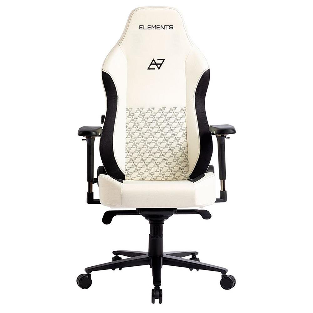 Cadeira Gamer Elements Lunari, Até 120kg, Com Almofada, Descanso de Braço 4D, Cilindro de Gás Classe 4, Knit Special, Creme - 70045 Cadeira Gamer Elements Lunari, Até 120kg, Com Almofada, Descanso de Braço 4D, Cilindro de Gás Classe 4, Knit Special, Creme - 70045