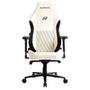 Cadeira Gamer Elements Lunari, Até 120kg, Com Almofada, Descanso de Braço 4D, Cilindro de Gás Classe 4, Knit Special, Creme - 70045