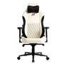 Cadeira Gamer Elements Lunari, Até 120kg, Com Almofada, Descanso de Braço 4D, Cilindro de Gás Classe 4, Knit Special, Creme - 70045