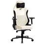 Cadeira Gamer Elements Lunari, Até 120kg, Com Almofada, Descanso de Braço 4D, Cilindro de Gás Classe 4, Knit Special, Creme - 70045