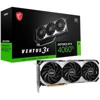 Placa de Vídeo RTX 4060 Ti VENTUS 3X 8G OC MSI NVIDIA GeForce 8 GB GDDR6 DLSS Ray Tracing