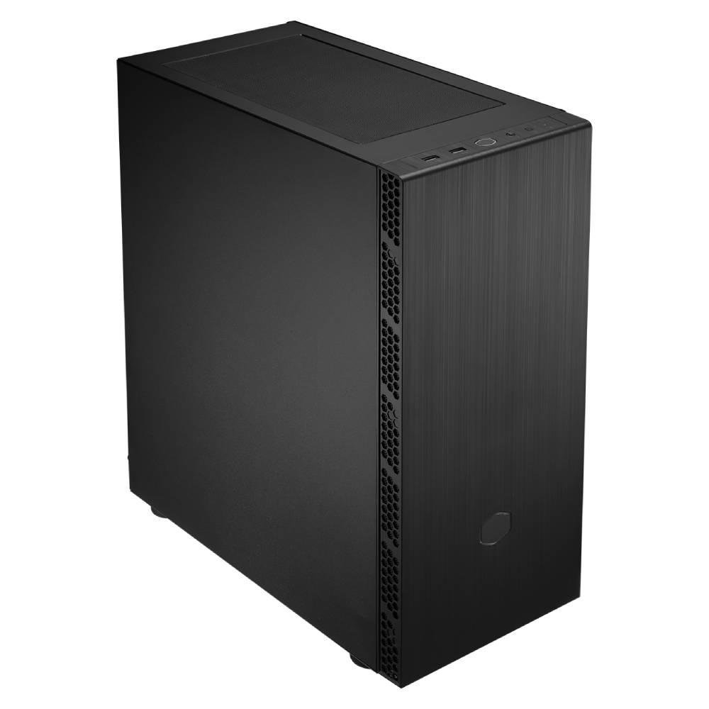 Gabinete Cooler Master Masterbox MB600L V2, Mid Tower, ATX, Lateral em Vidro Temperado, 1x Cooler Fan, Preto - MB600L2-KN5N-S00