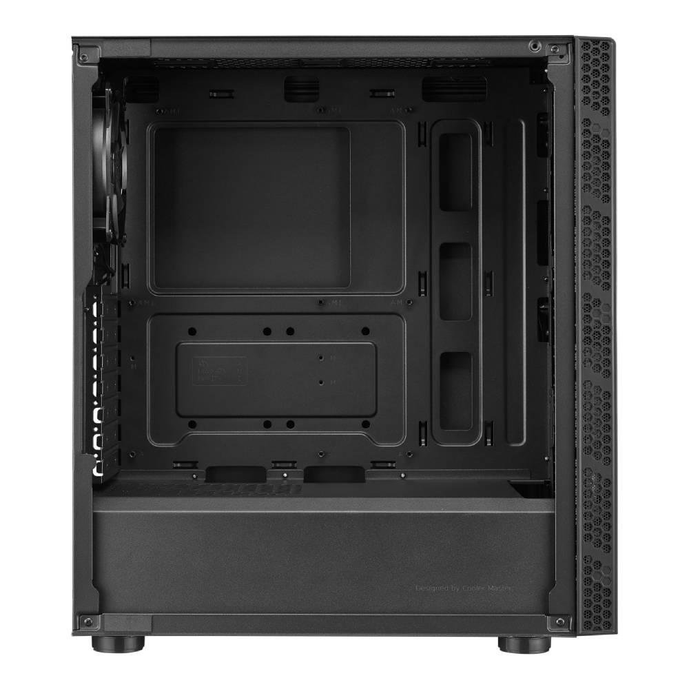 Gabinete Cooler Master Masterbox MB600L V2, Mid Tower, ATX, Lateral em Vidro Temperado, 1x Cooler Fan, Preto - MB600L2-KN5N-S00