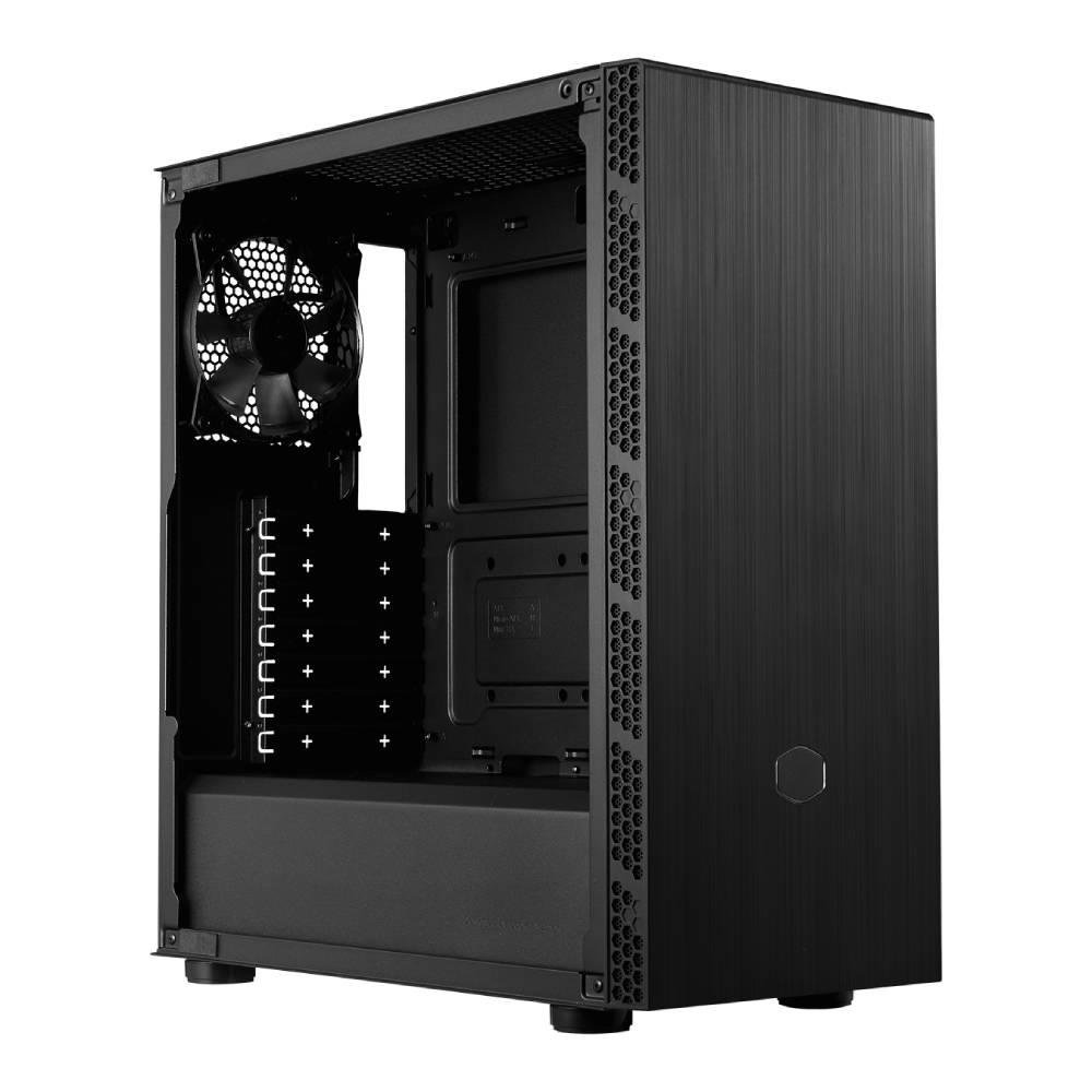 Gabinete Cooler Master Masterbox MB600L V2, Mid Tower, ATX, Lateral em Vidro Temperado, 1x Cooler Fan, Preto - MB600L2-KN5N-S00