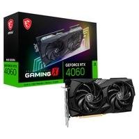 Placa de Vídeo RTX 4060 Gaming X MSI NVIDIA GeForce 8GB GDDR6 DLSS Ray Tracing