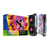 Placa de Vídeo RTX 4060 TI AMP Spiderman ED Gaming Zotac NVIDIA GeForce 16GB GDDR6 128bit HDCP Three DP HDMI - ZT-D40620F-10SMP