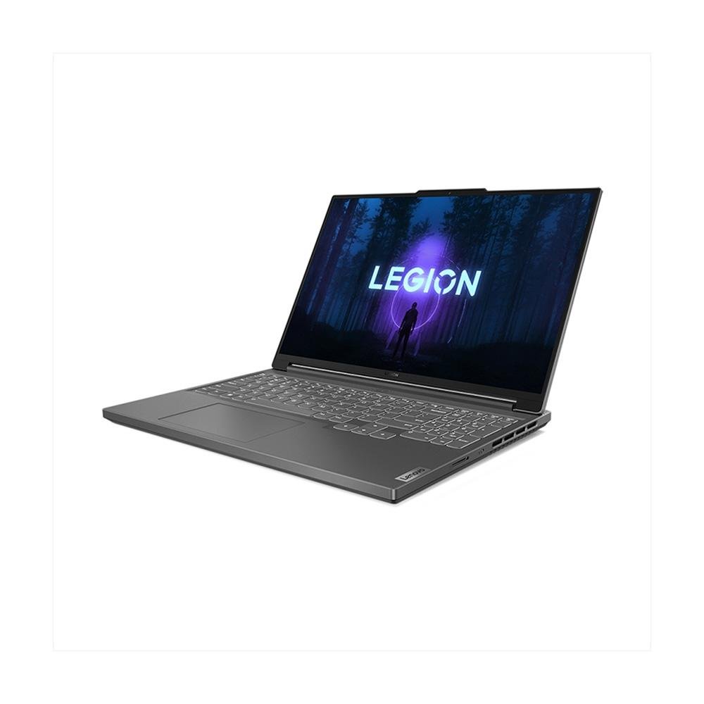 Notebook Gamer Lenovo Legion Slim 5i Intel Core I5-13420H, 16GB RAM, GeForce RTX3050, SSD 512GB, 16" 2K QHD, Win 11, Cinza - 83D60003BR
