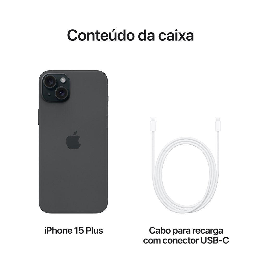 iPhone 15 Plus Apple 128GB, 6.7