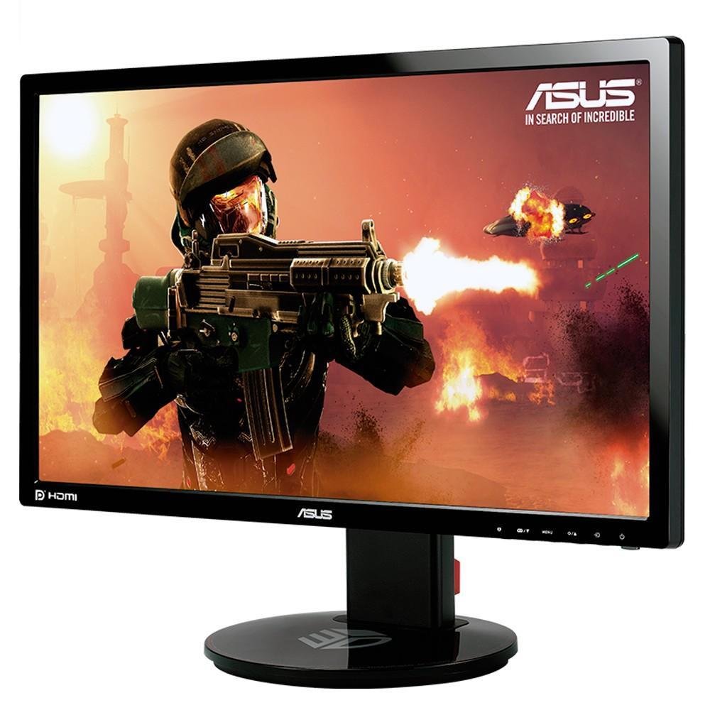 Monitor Gamer Asus LED 24´ Widescreen, Full HD, HDMI/DVI/Display Port, Som Integrado, 144Hz, 1ms, Altura Ajustável  - VG248QE