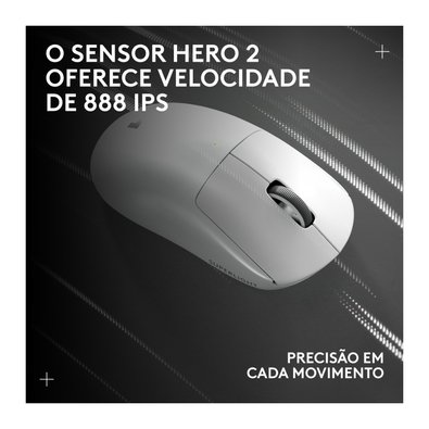 Logitech G Pro X Superlight 2 Branco | KaBuM!