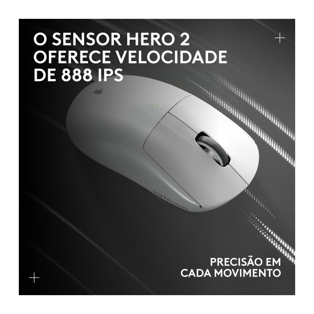 Logitech G Pro X Superlight 2 Branco | KaBuM! Logitech G Pro X Superlight 2 Branco | KaBuM!