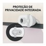 Webcam Logitech Brio 100 Full HD 30 FPS, Microfone, USB-A, Correção Automática, Branco - 960-001615