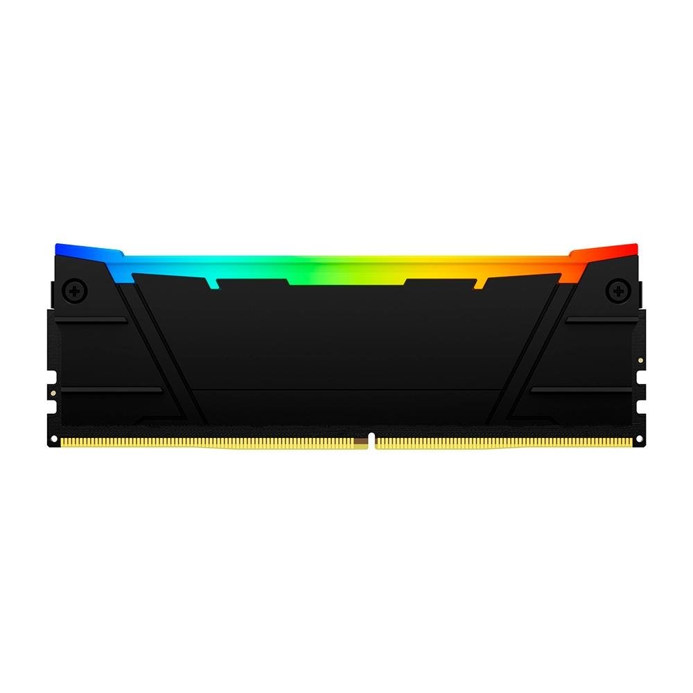 Memória RAM Kingston Fury Renegade RGB, 256GB, DDR4, (8x32GB), 3200MHz,CL16, Preto - KF432C16RB2AK8/256 Memória RAM Kingston Fury Renegade RGB, 256GB, DDR4, (8x32GB), 3200MHz,CL16, Preto - KF432C16RB2AK8/256