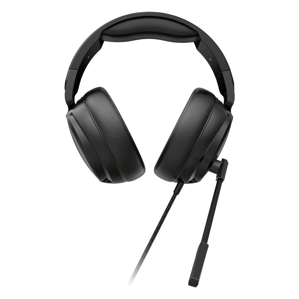 Headset Gamer AOC GH100, LED Vermelho, Drivers 50mm, P2, PC, PS4, PS5, Xbox One, Series, Switch, Mobile, Preto - GH100B Headset Gamer AOC GH100, LED Vermelho, Drivers 50mm, P2, PC, PS4, PS5, Xbox One, Series, Switch, Mobile, Preto - GH100B